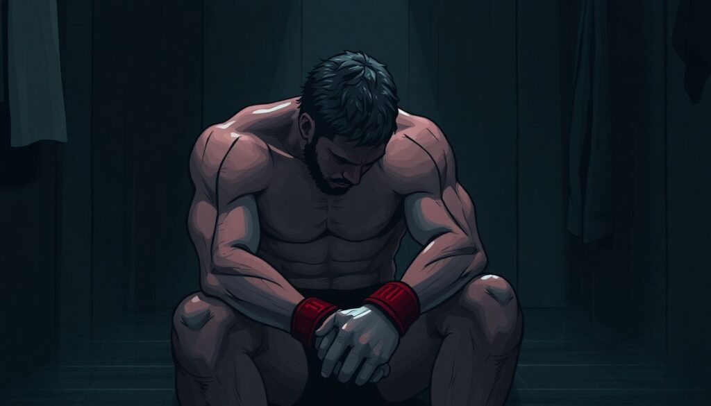 Темная сторона славы: травмы, выгорание и психологическое давление в карьере бойца MMA - иллюстрация
