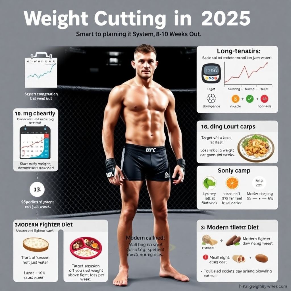 Диета и весогонка в Mma: подготовка к взвешиванию и сохранение силы к бою