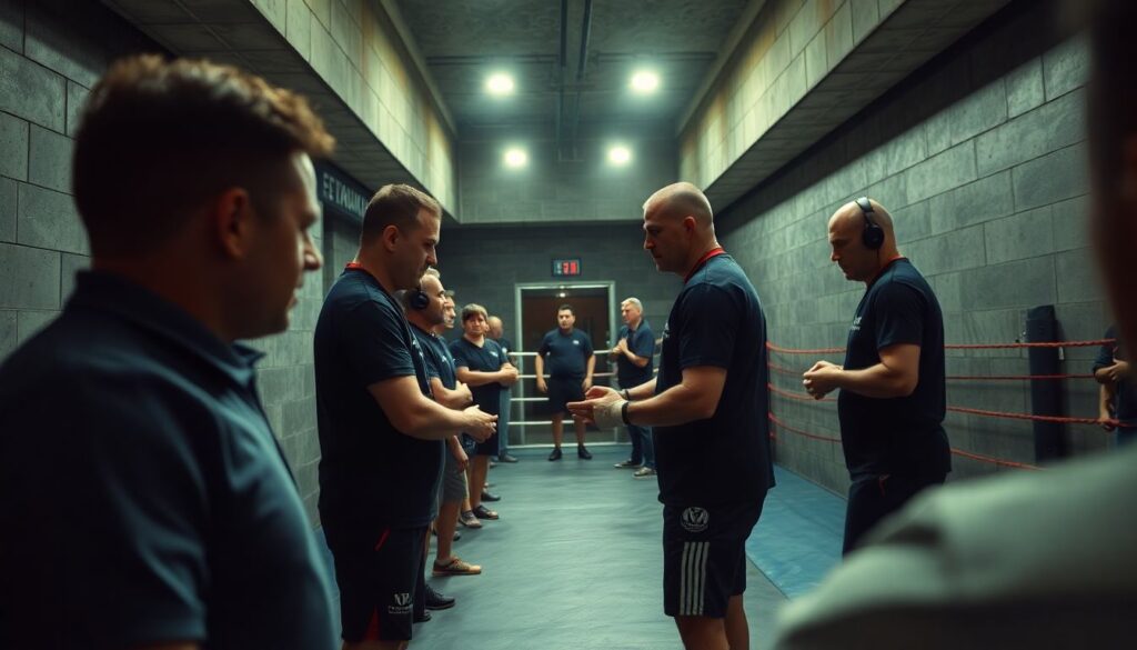 Backstage турниров: как выглядит день боя глазами бойца, тренера и матчмейкера - иллюстрация