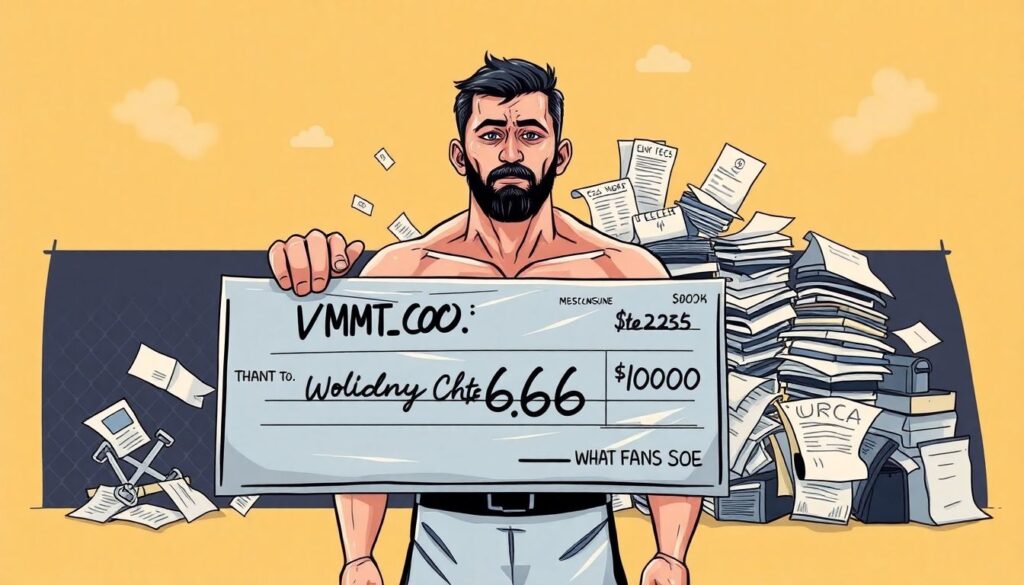 Финансовая сторона карьеры бойца: гонорары, спонсоры и реальность среднего уровня MMA - иллюстрация