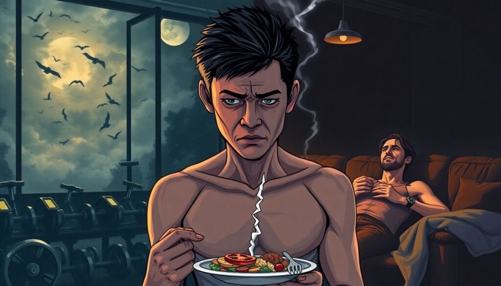 Повседневная жизнь бойца: распорядок дня, питание и восстановление между боями - иллюстрация