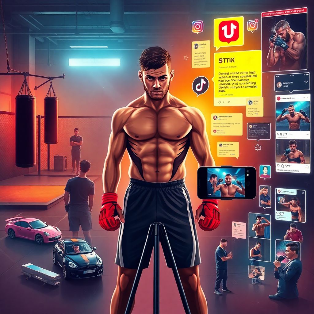 Как социальные сети меняют карьеру бойцов Mma: истории звёзд и новичков