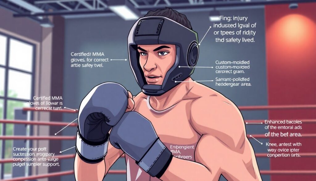 Травмы в MMA: самые распространенные повреждения, методы профилактики и восстановления - иллюстрация